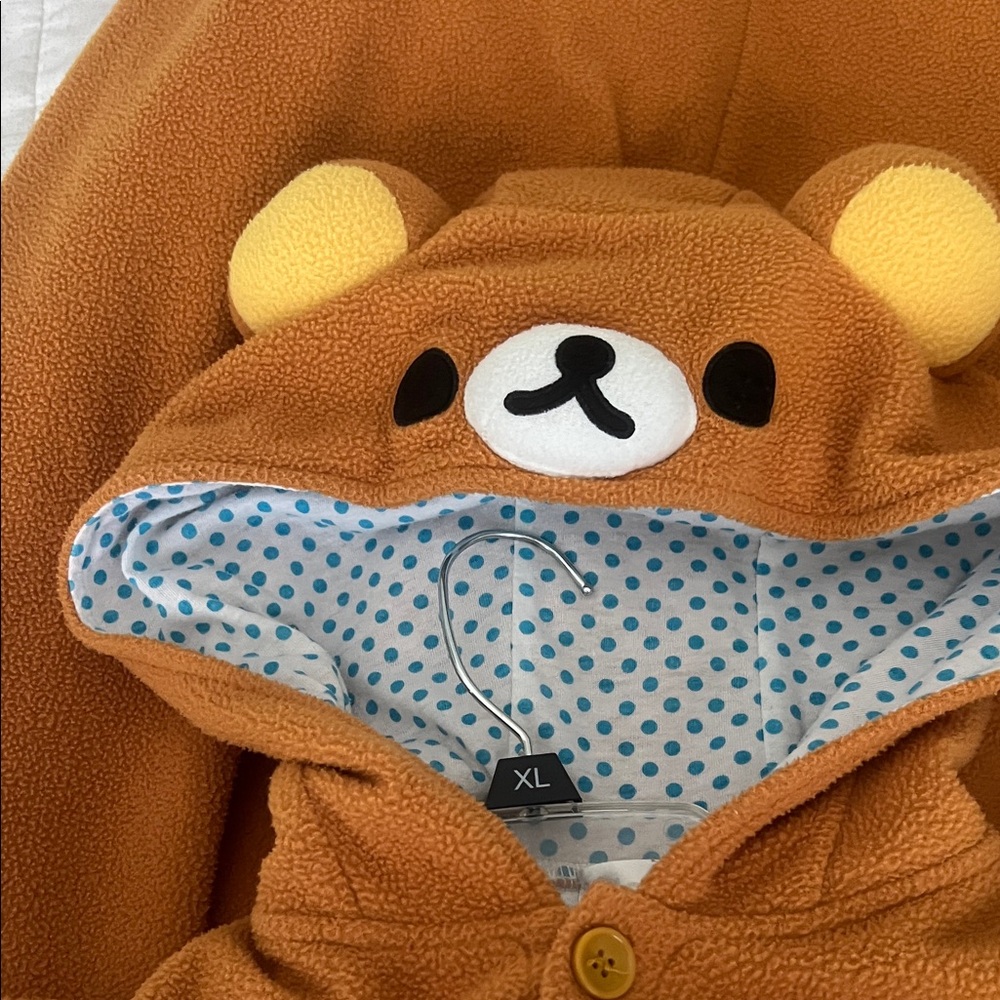 Bundles SAZAC Rilakkuma
Kids Costume
Kigurumi Fleece
Cosplay 130 Brown,beige - Picture 16 of 17